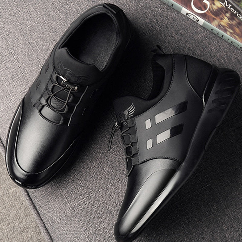 Scarpa Premium Orthopedica in Cuir Comoda